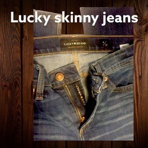 Lucky brand skinny jeans in EUC (8/29)